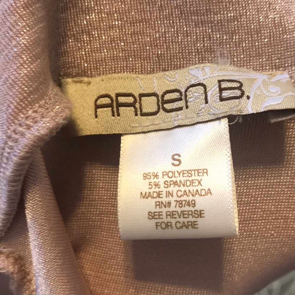 Metallic Light Pink Top - Picture 7 of 7
